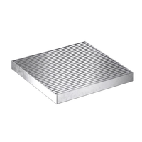 RELN Pit Series 450 Grate (GRATE ONLY) Galvanised Steel Anti Slip Heel Guard Class B