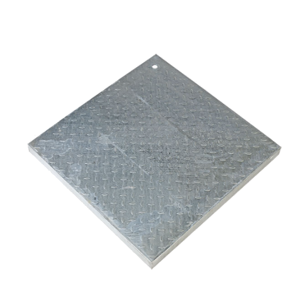 RELN Pit Series 600 Cover(Cover ONLY)Galvanised Steel Checker Plate Class A