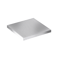 RELN Pit Series 600 Grate (GRATE ONLY) Galvanised Steel Anti Slip Heel Guard Class A