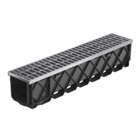 1a. Storm Masta Channel and Grate Glavanised Steel Class B 1m (L) x 273mm (W) x 263mm (D) **LIMITED STOCK**