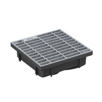 Uni Pit Series 300 with Galvanised Steel Class A Grate 340mm x 340mm x 90mm/100mm Pipe