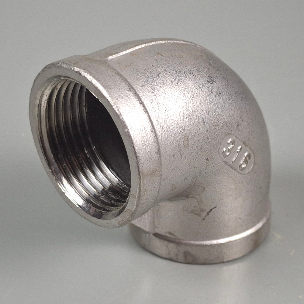 Stainless Steel Elbow FF 65mm x 65mm (2 1/2&quot; x 2 1/2&quot;)