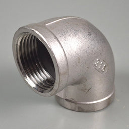 Stainless Steel Elbow FF 65mm x 65mm (2 1/2&quot; x 2 1/2&quot;)