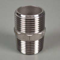 Stainless Steel 316 Hex Nipple 100mm 4 BSP