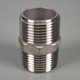 Stainless Steel Nipple Threaded BSP 15mm (1/2")