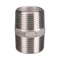 Stainless Steel Nipple Threaded BSP 40mm (1 1/2")
