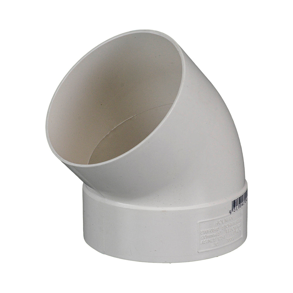 Stormwater Elbow 45° MF 90mm