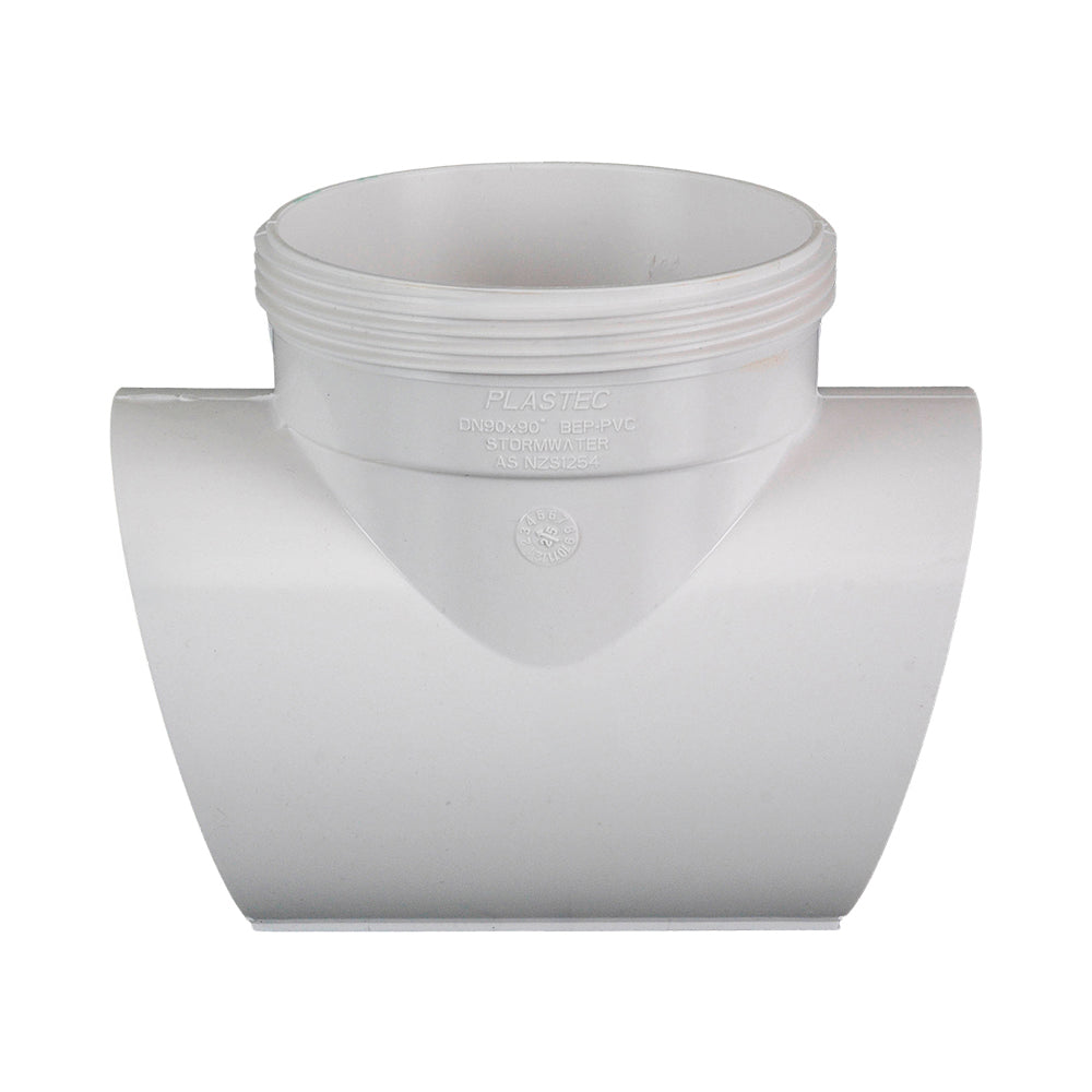 Stormwater Snap-On Tee 90 mm
