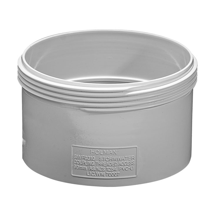 Stormwater Threaded Coupling 90 mm