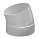 Stormwater Elbow 15Â° MF 90mm