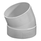 Stormwater Elbow 22.5Â° MF 90mm