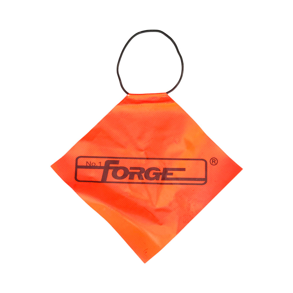 Marking Red Plastic Over-length Flag with spring cord