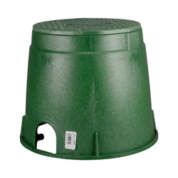 Valve Box -A- Round NDS Heavy Duty (250mm T x 325mm B x 260 mm D)