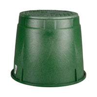 Valve Box -A- Round NDS Heavy Duty (250mm T x 325mm B x 260 mm D)