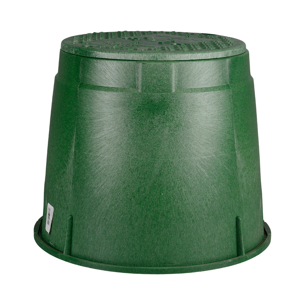 Valve Box -A- Round NDS Heavy Duty (250mm T x 325mm B x 260 mm D)