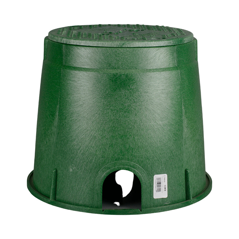 Valve Box -A- Round NDS Heavy Duty (250mm T x 325mm B x 260 mm D)