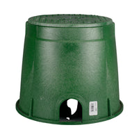 Valve Box -A- Round NDS Heavy Duty (250mm T x 325mm B x 260 mm D)