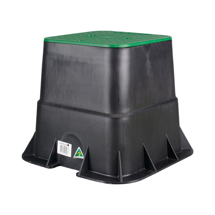 Valve Box -D- Square Domestic LD (215mm L x 215mm W x 260mm D) - Pipe ...