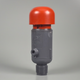 A. PVC Air Vacuum Release Valve 25mm closes and seals under 35 kPa (Red Top)