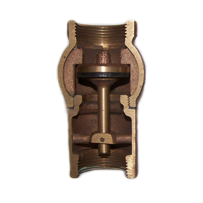 Brass Alderdice Vertical Check Valve 40mm (1 1/2')