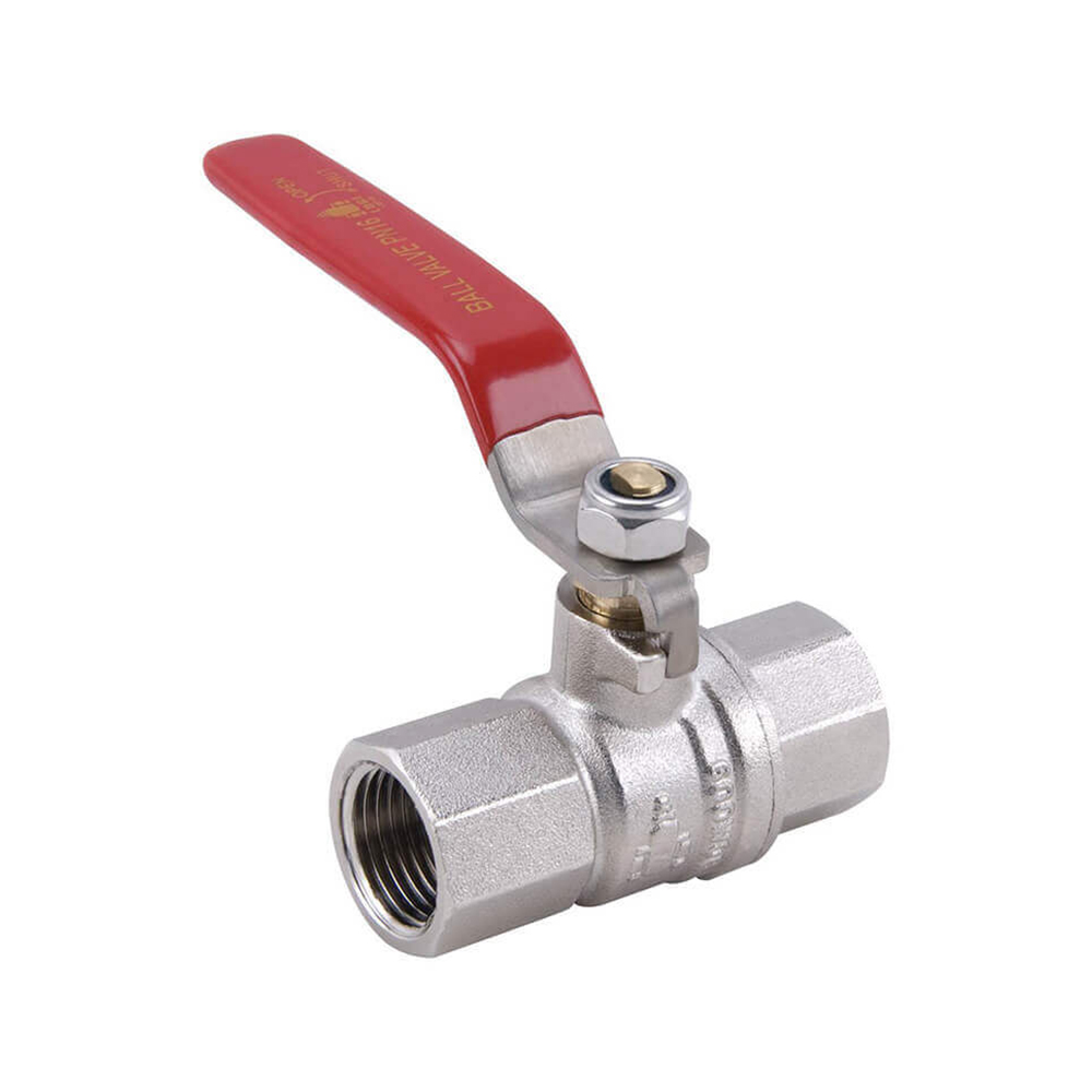 Valve Ball Brass W/ Stainless Steel Handle (Full Flow) 32mm (1 1/4")