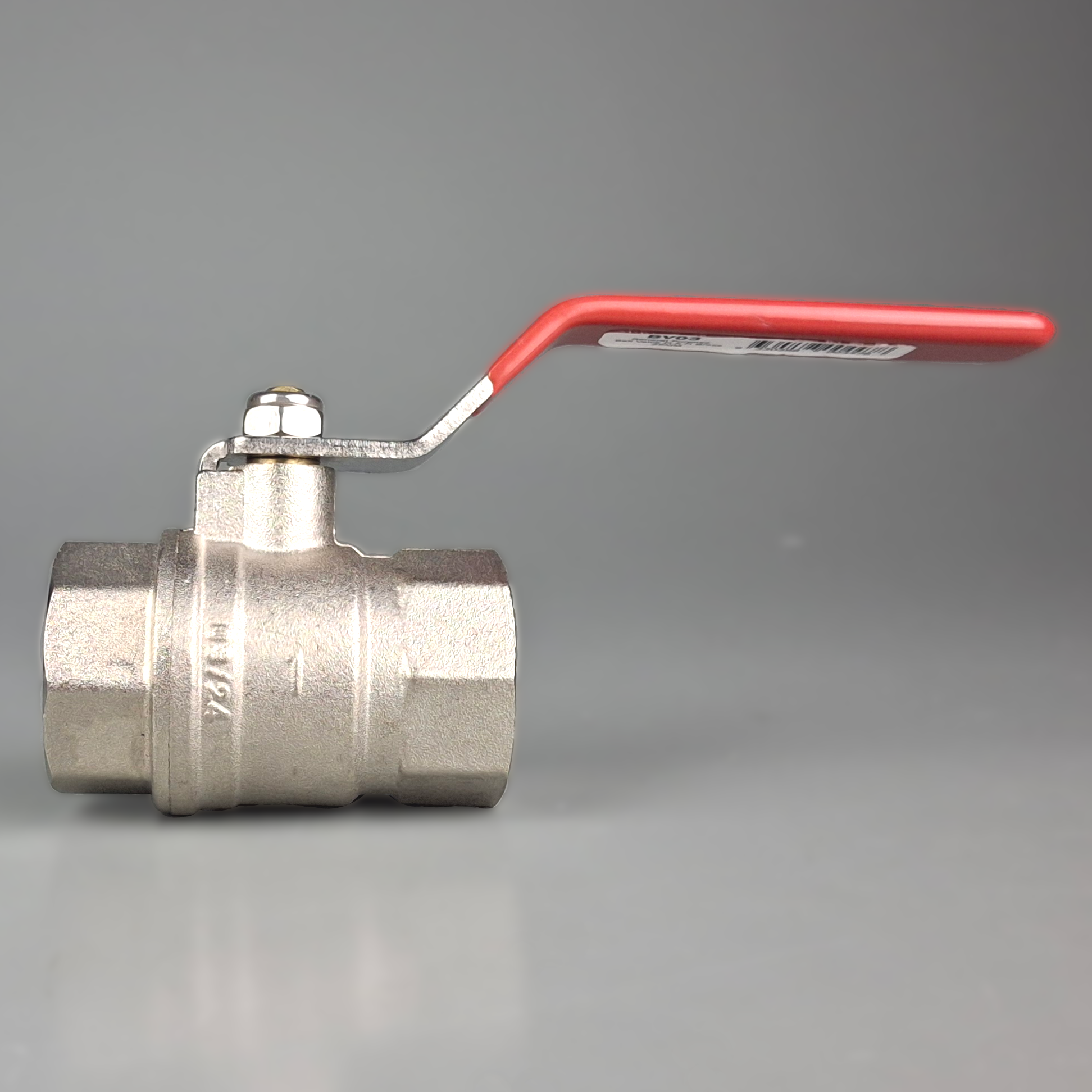 Valve Ball Brass W/ Stainless Steel Handle (Full Flow) 32mm (1 1/4")