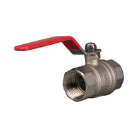 Valve Ball Brass W/ Stainless Steel Handle (Full Flow) 80mm (3")