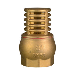 Valve Foot Brass 80mm (3")