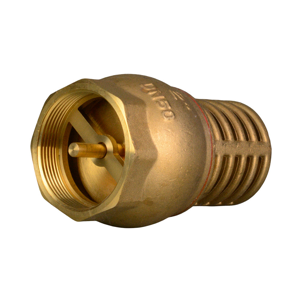 Valve Foot Brass 80mm (3")