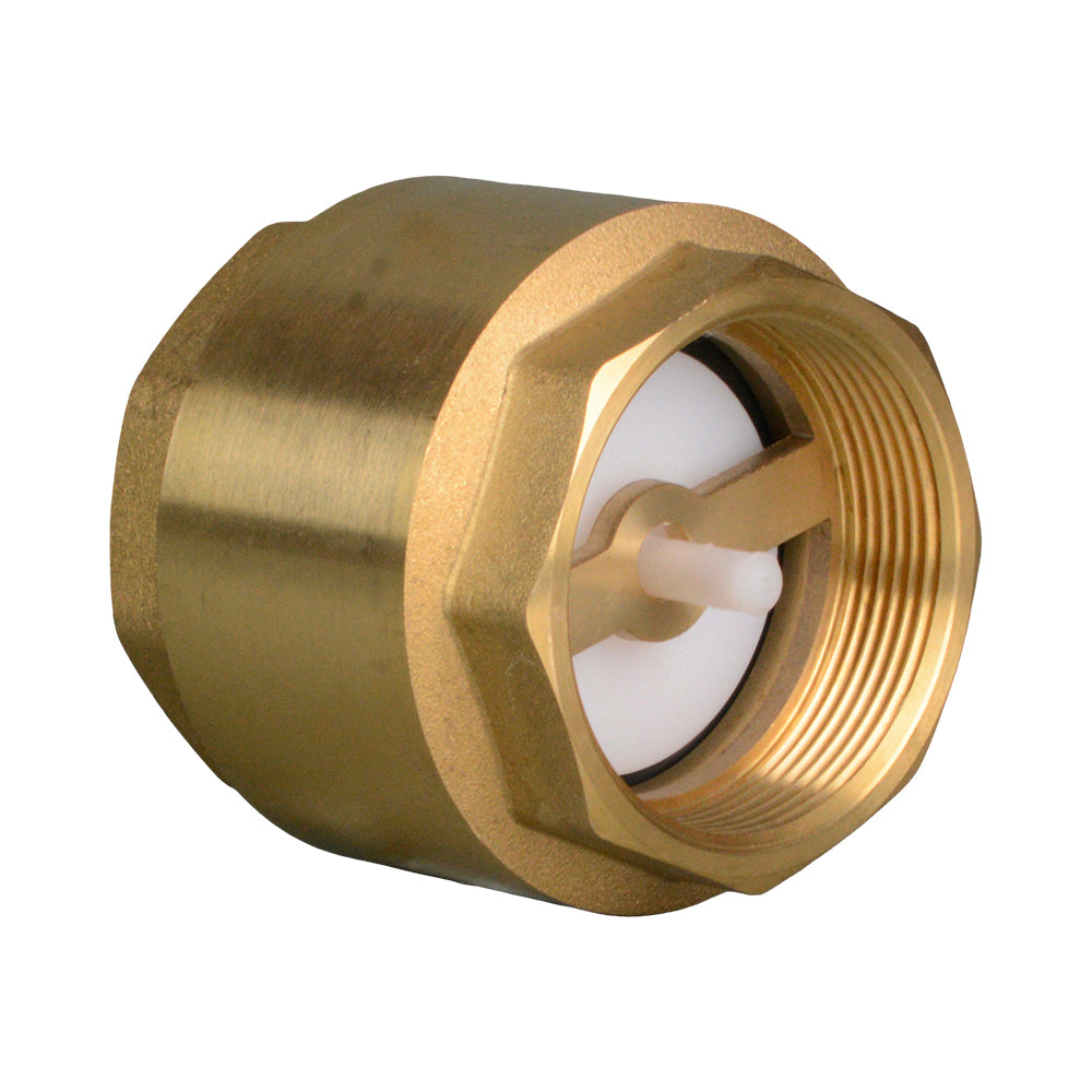 Valves Brass In-Line Spring Check 25 mm