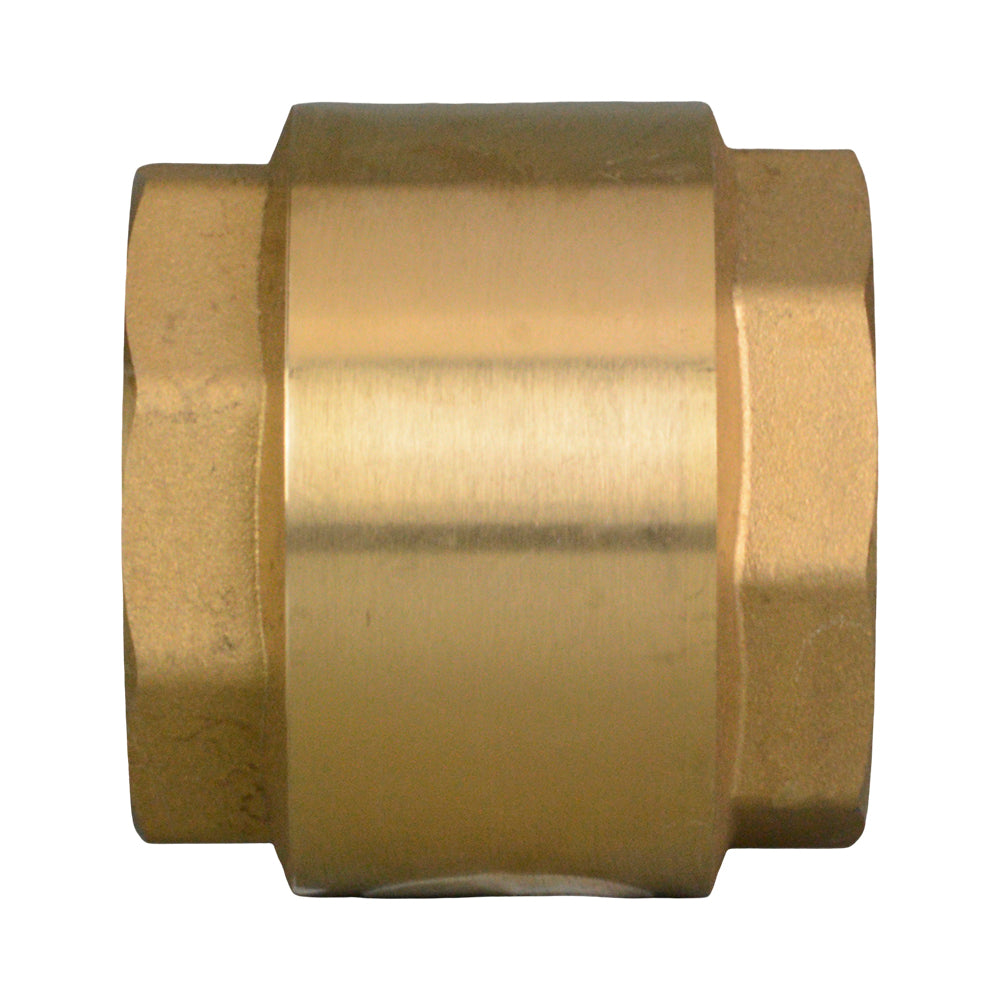 Valves Brass In-Line Spring Check 40 mm