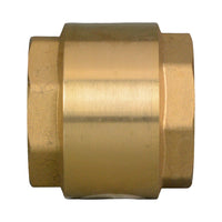 Valves Brass In-Line Spring Check 40 mm