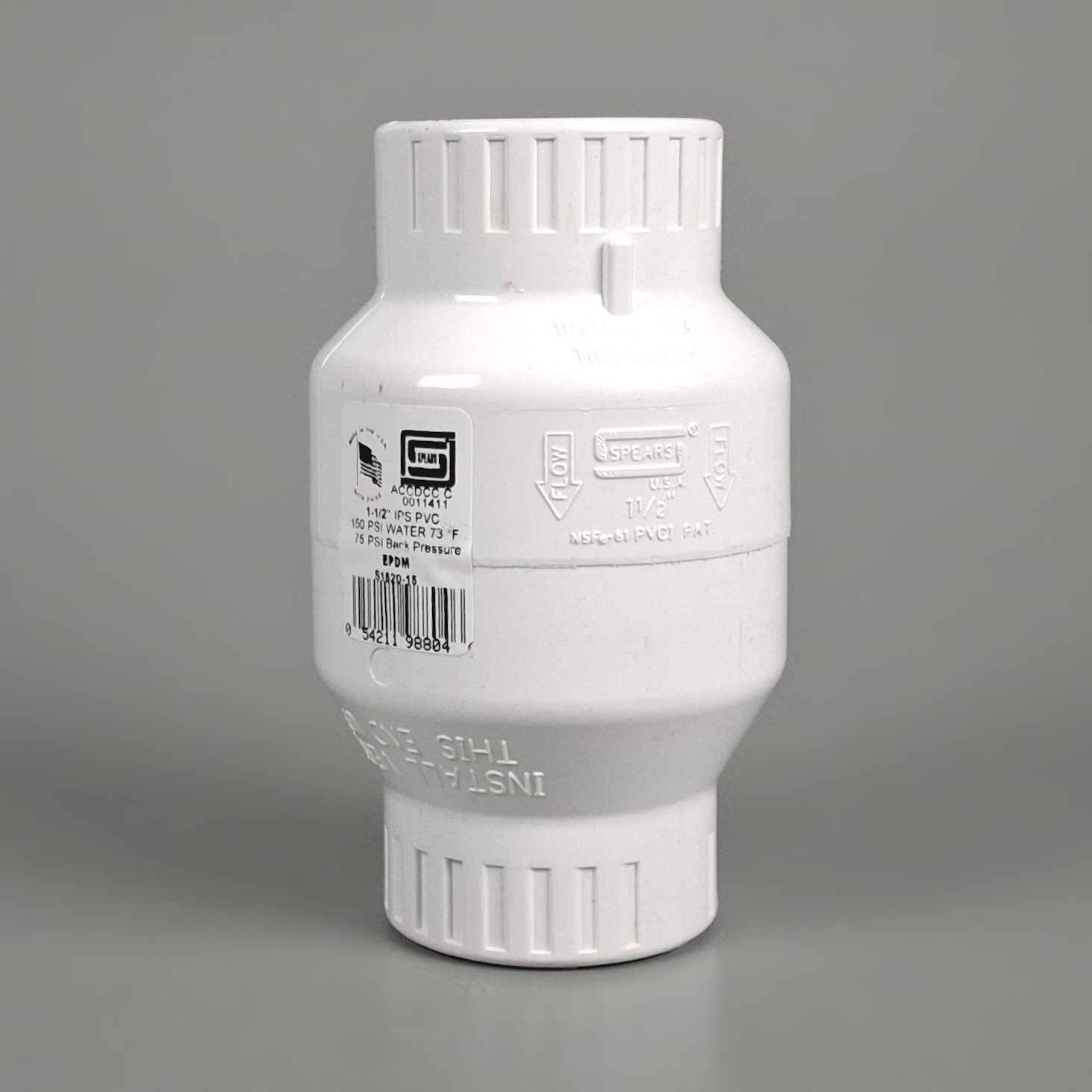 PVC Swing Check Valve 15mm