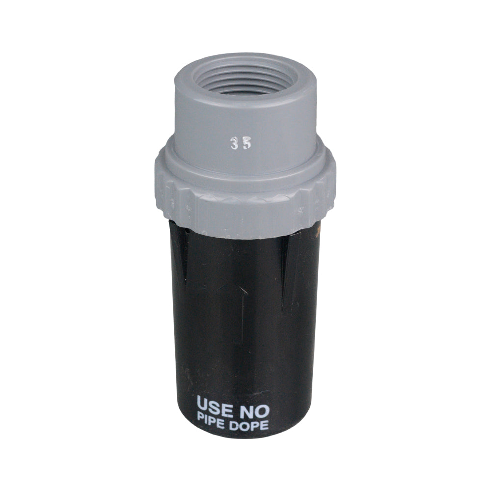 D. ABS Pressure Regulating Valve, 20 mm x 20 mm BSPF, 35 psi (242 kPa)