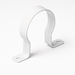Powder Coated Saddle Clips for DWV Pipe 100mm (4') (1710)